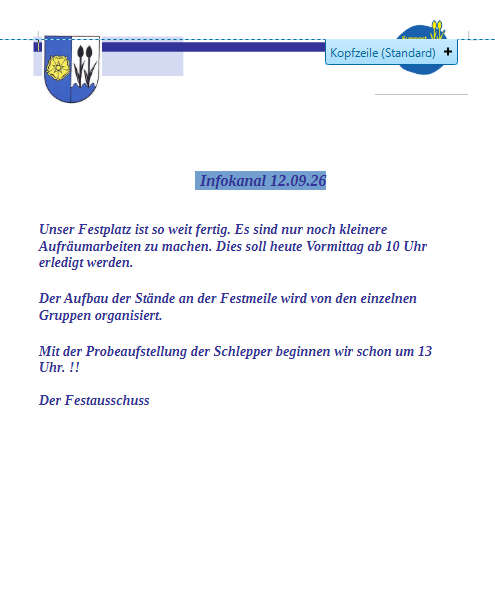 Sitzung